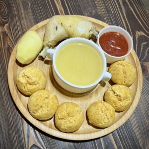 Хинкал-кукурузный с курицей