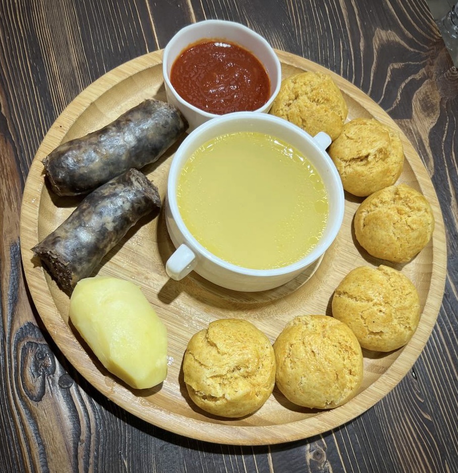 Хинкал-кукурузный с суш. колбасой