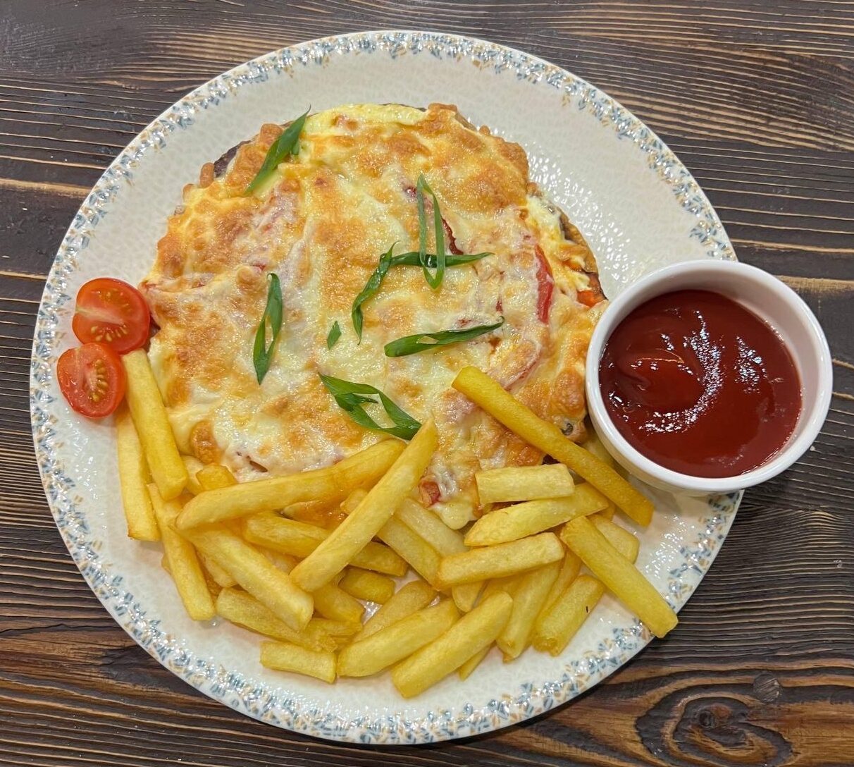 Курица по-французки